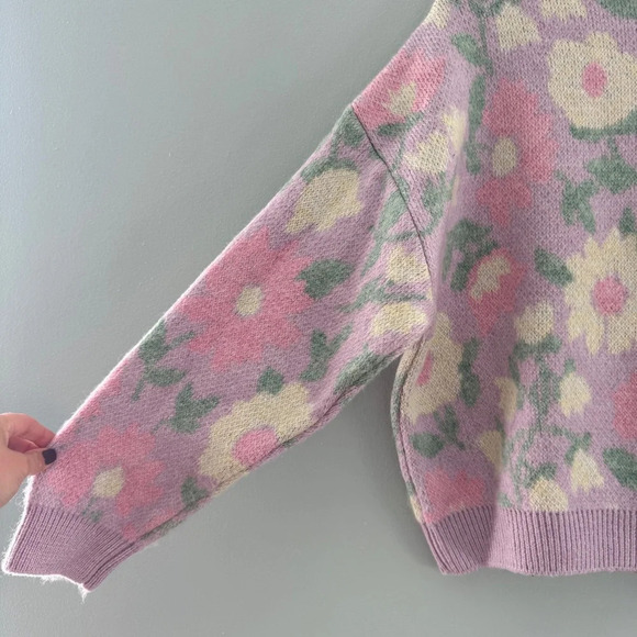 MANGO Flowers Knit Sweater - Picture 10 of 12